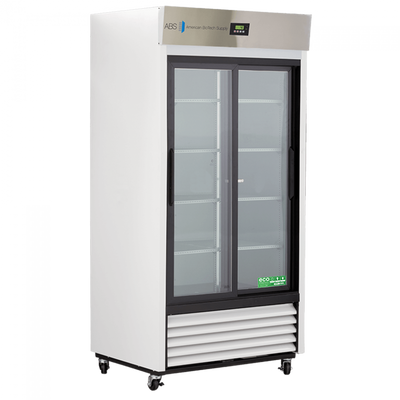 ABS 33 Cu Ft Premier Glass Door Laboratory Refrigerator ABT-HC-33 - microscopemarketplace