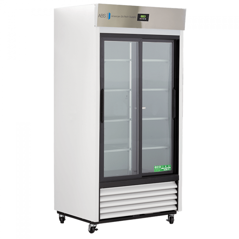 ABS 33 Cu Ft Premier Glass Door Laboratory Refrigerator ABT-HC-33 - microscopemarketplace