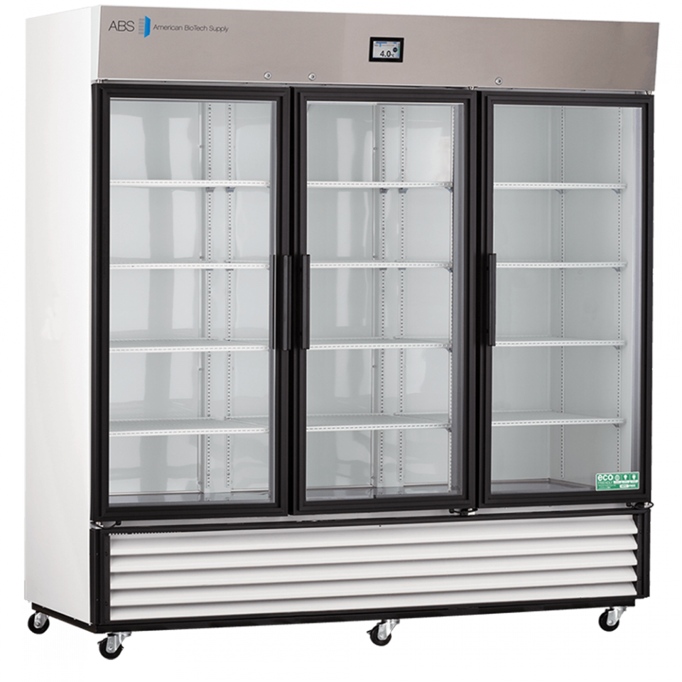 72 Cu Ft TempLog Premier Glass Door Laboratory Refrigerator ABT-HC-72-TS - microscopemarketplace