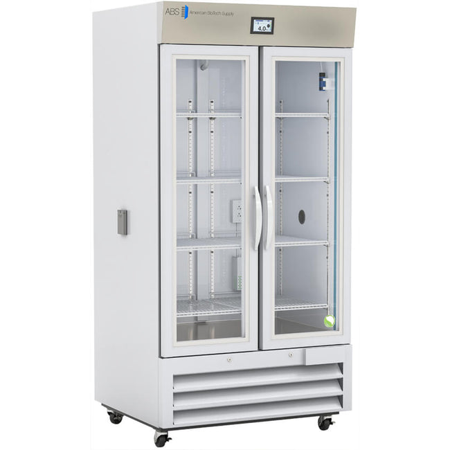 ABS TempLog Premier Chromatography Refrigerator, 36 Cu.Ft., Glass Doors # ABT-HC-CP-36-TS - microscopemarketplace