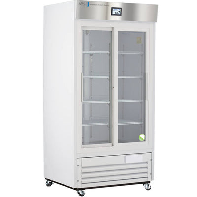 American BioTech Supply 33 Cu.Ft. TempLog Premier Laboratory Refrigerator, 1°C - 10°C, Sliding Glass Doors, ABT-HC-LP-33-TS - microscopemarketplace