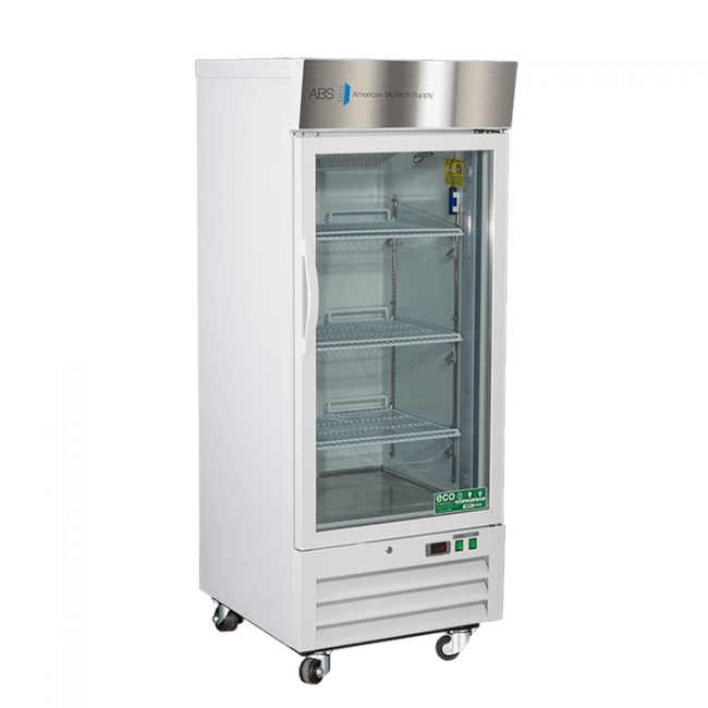 ABS 12 Cu. Ft. Standard Glass Laboratory Refrigerator ABT-HC-LS-12 - Microscope Marketplace