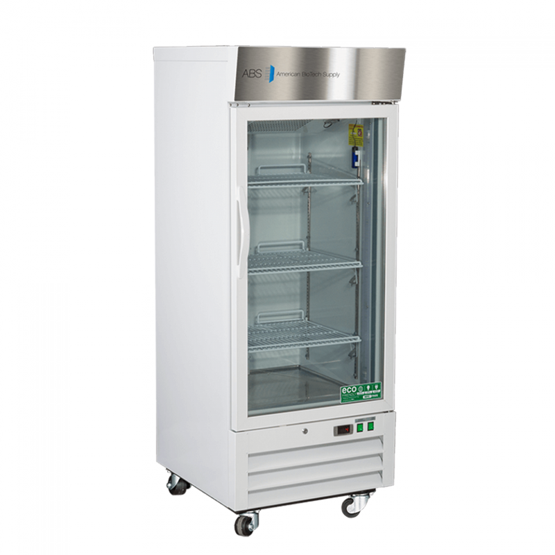 ABS 12 Cu. Ft. Standard Glass Laboratory Refrigerator ABT-HC-LS-12 - Microscope Marketplace