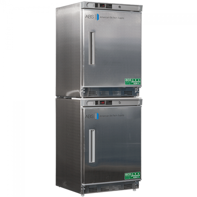 ABS 9 Cu Ft Premier Stainless Steel Refrigerator/Freezer Combo Unit ABT-HC-RFC9SS - microscopemarketplace