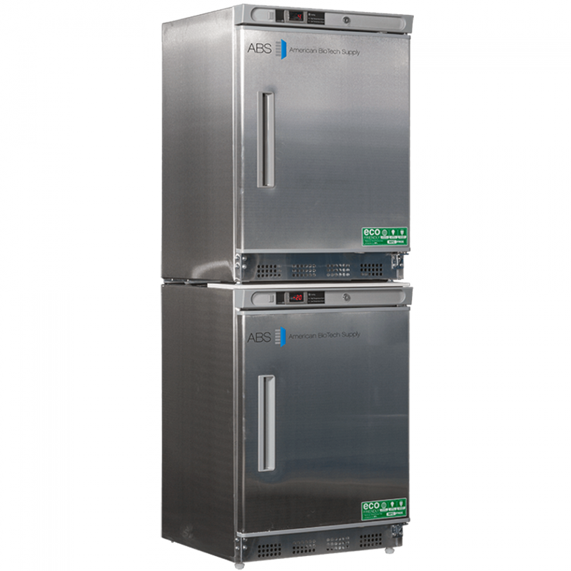 ABS 9 Cu Ft Premier Stainless Steel Refrigerator/Freezer Combo Unit ABT-HC-RFC9SS - microscopemarketplace