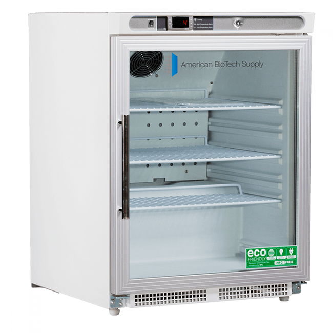 ABS 4.6 Cu Ft Premier Undercounter Refrigerator Built-In - ADA Compliant ABT-HC-UCBI-0404G-ADA - microscopemarketplace