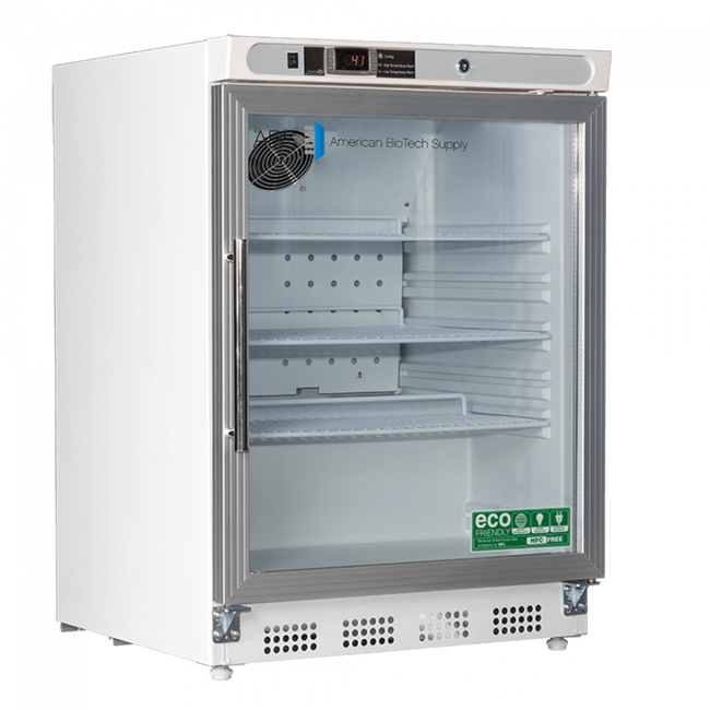 ABS 4.6 Cu Ft Premier Undercounter Refrigerator Built-In ABT-HC-UCBI-0404G - microscopemarketplace
