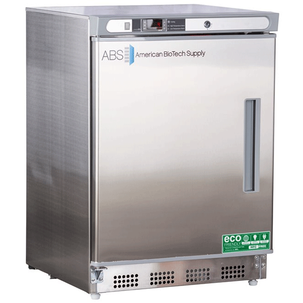 ABS 4.5 Cu Ft Premier Stainless Steel Refrigerator Built In Left Hinged ABT-HC-UCBI-0404SS-LH - microscopemarketplace