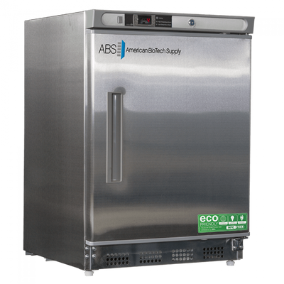 ABS 4.5 Cu Ft Premier Undercounter Stainless Steel Refrigerator Built-In ABT-HC-UCBI-0404SS - microscopemarketplace