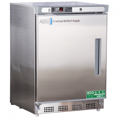 ABS 4.2 Cu. Ft. Premier Undercounter Stainless Steel Freezer Left Hinged ABT-HC-UCBI-0420SS-LH - microscopemarketplace