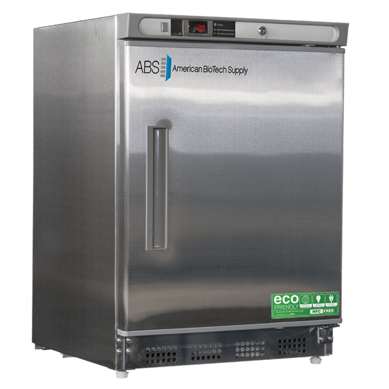 ABS 4.2 Cu. Ft. Premier Stainless Steel Freezer ABT-HC-UCBI-0420SS - microscopemarketplace