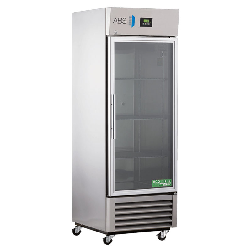 ABS 23 Cu Ft Premier Stainless Steel Refrigerator with Glass Door (Validation) ABT-HCPP-23G - microscopemarketplace