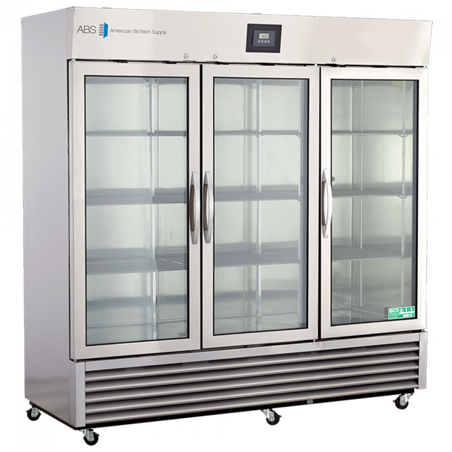 ABS 72 Cu Ft Premier Stainless Steel Laboratory Refrigerator Glass Door (Validation) ABT-HCPP-72G - microscopemarketplace