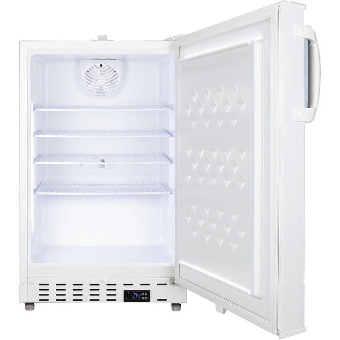 Accucold 3.32 Cu.Ft. Healthcare All-Refrigerator, ADA Compliant, 20"W x 32"H  | Model ADA404REF