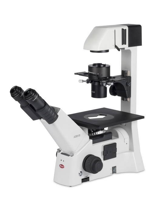 Motic AE31 Elite LED Trinocular Inverted Microscope - microscopemarketplace