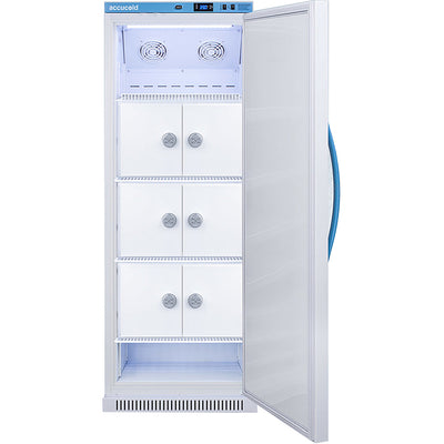 Accucold 12 Cu.Ft. MOMCUBE™ Breast Milk Refrigerator, Interior Locking Compartments  | Model ARS12MLMCLK - microscopemarketplace