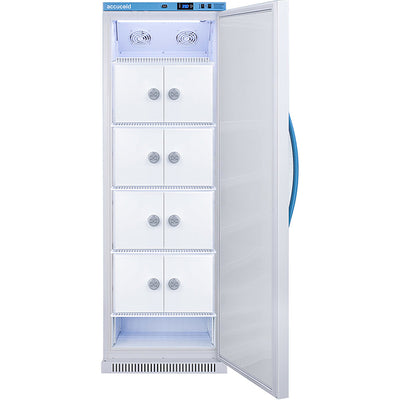 Accucold 15 Cu.Ft. MOMCUBE™ Breast Milk Refrigerator, Interior Locking Compartments  | Model ARS15MLMCLK - microscopemarketplace