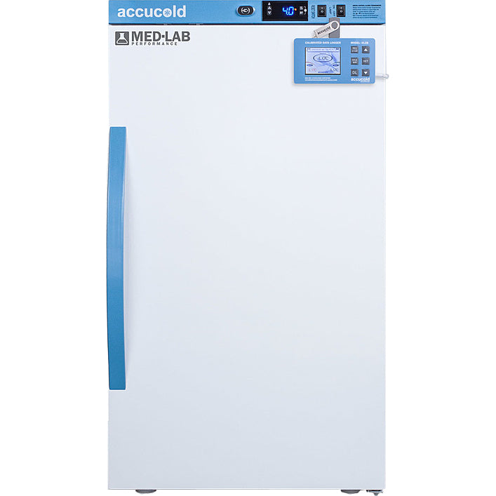 Accucold 3 Cu.Ft., Counter Height Lab Refrigerator, w/Digital Data Logger | Model ARS3MLDL2B - microscopemarketplace