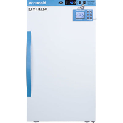 Accucold 3 Cu.Ft., Counter Height Lab Refrigerator, w/Digital Data Logger | Model ARS3MLDL2B - microscopemarketplace