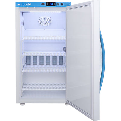 Accucold 3 Cu.Ft., Counter Height Lab Refrigerator, w/Digital Data Logger | Model ARS3MLDL2B - microscopemarketplace