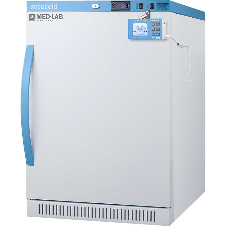 Accucold 6 Cu.Ft., ADA Height Lab Refrigerator, w/Digital Data Logger | Model ARS6MLDL2B - microscopemarketplace