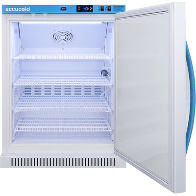 Accucold 6 Cu.Ft., ADA Height Lab Refrigerator, w/Digital Data Logger | Model ARS6MLDL2B - microscopemarketplace