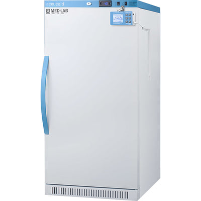 Accucold 8 Cu.Ft., Upright Laboratory Refrigerator, w/Digital Data Logger | Model ARS8MLDL2B - microscopemarketplace