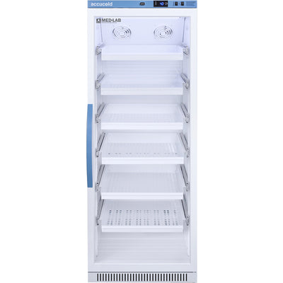 Accucold 12 Cu.Ft. Glass Door, Removable Drawers Laboratory Refrigerator | Model ARG12MLDR - microscopemarketplace