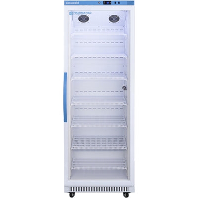 Accucold 18 Cu. Ft. Glass Door Upright Vaccine Refrigerator | Model ARG18PV - microscopemarketplace