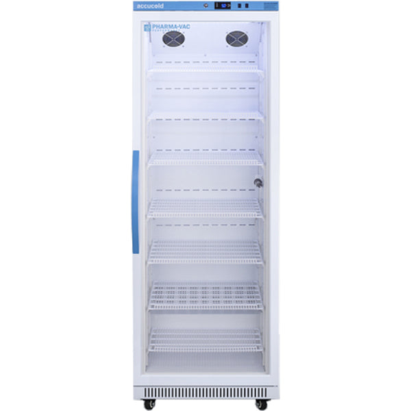 Accucold 18 Cu. Ft. Glass Door Upright Vaccine Refrigerator | Model ARG18PV - microscopemarketplace