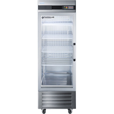 Accucold 23 Cu.Ft. Left-Hand Glass Door Upright Pharmacy Refrigerator | Model ARG23MLLH - microscopemarketplace