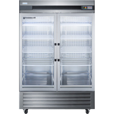 Accucold 49 Cu.Ft. Glass Double Door Upright Pharmacy Refrigerator | Model ARG49ML - microscopemarketplace