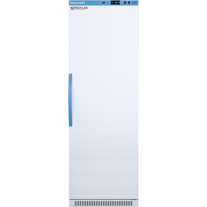 Accucold 15 Cu.Ft. Solid Door, Upright Laboratory Refrigerator | Model ARS15ML - microscopemarketplace