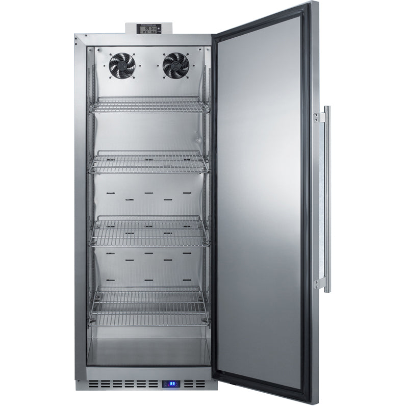 Accucold 10.1 Cu.Ft. All-Refrigerator, 24" Wide, Digital Temp Display  | Model FFAR121SSNZ - microscopemarketplace