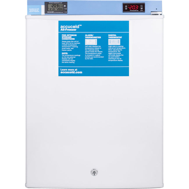 Accucold 1.8 Cu.Ft. Compact All-Freezer, Digital Temp Display  | Model FS30LMED2 - microscopemarketplace