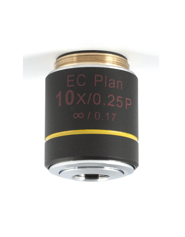 MOTIC EC Plan objective 10X (strain-free) | (1101001703951) - Microscope Marketplace