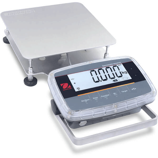 Ohaus D61PW25K1R5 Defender 6000 Washdown Bench Scale 30608733 - microscopemarketplace