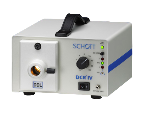 Schott DCR IV Fiber-Optic Illuminator | A20890 - Microscope Marketplace