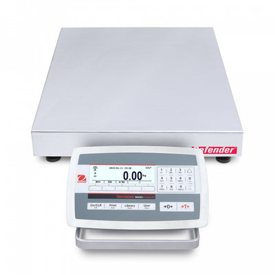 Ohaus D52XW50WQL5 Defender 5000 Low Profile, Washdown Bench Scales - microscopemarketplace