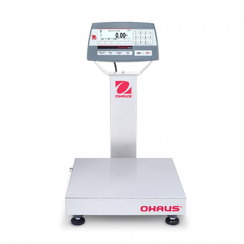 Ohaus D52P50RTR1 Defender 5000 Column Mount Bench Scales - microscopemarketplace