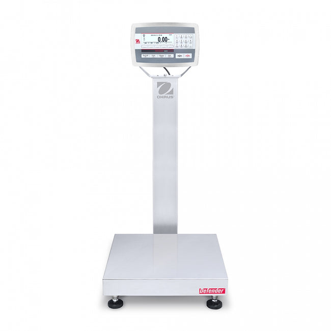 Ohaus D52XW50WQL7 Column Mount, Washdown Bench Scales - microscopemarketplace