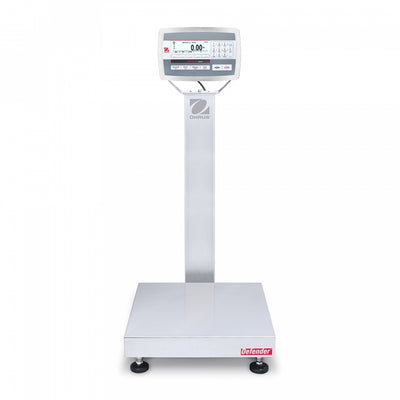 Ohaus D52XW125WQL7 Column Mount, Washdown Bench Scales - microscopemarketplace