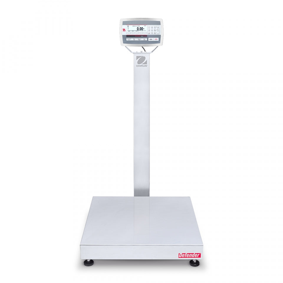 Ohaus D52XW250WQV8 Column Mount, Washdown Bench Scales - microscopemarketplace