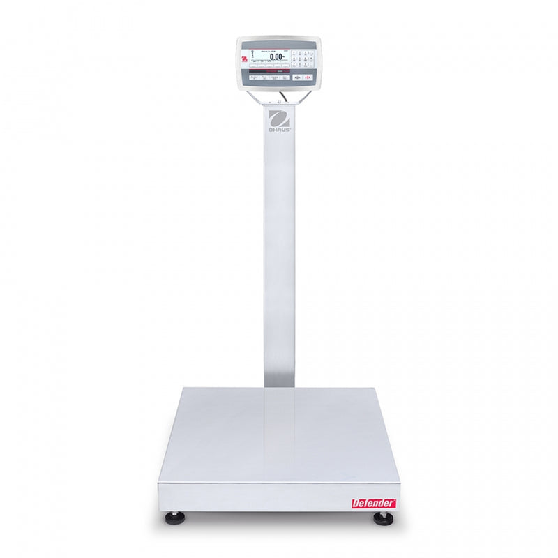 Ohaus D52XW125RQV3 Column Mount, Washdown Bench Scales - microscopemarketplace
