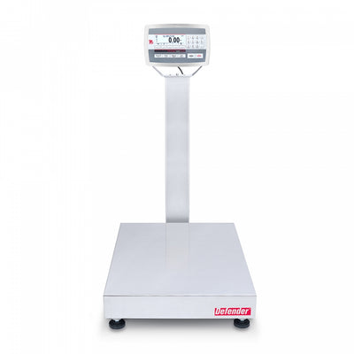 Ohaus D52XW125WTX7 Column Mount, Washdown Bench Scales - microscopemarketplace