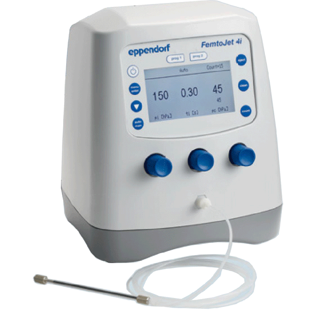 Eppendorf FemtoJet 4x Microinjector (Requires External Pressure Supply) - microscopemarketplace