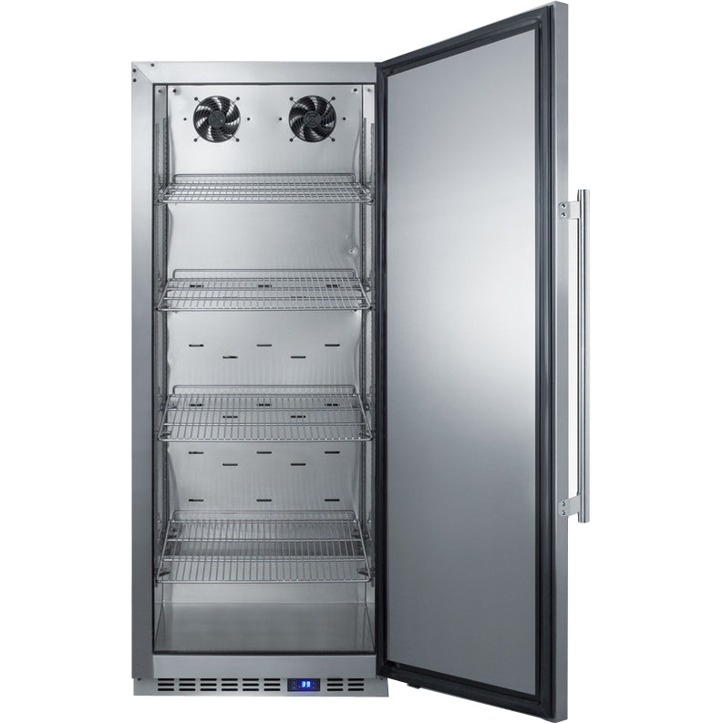 Accucold 10.1 Cu.Ft. All-Refrigerator, 24"W x 58.38"H, Stainless Steel | Model FFAR121SS - microscopemarketplace