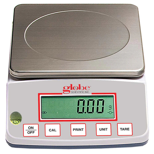 Globe Scientific GBB-Series Portable Precision Balances | GBBH-3001-CT
