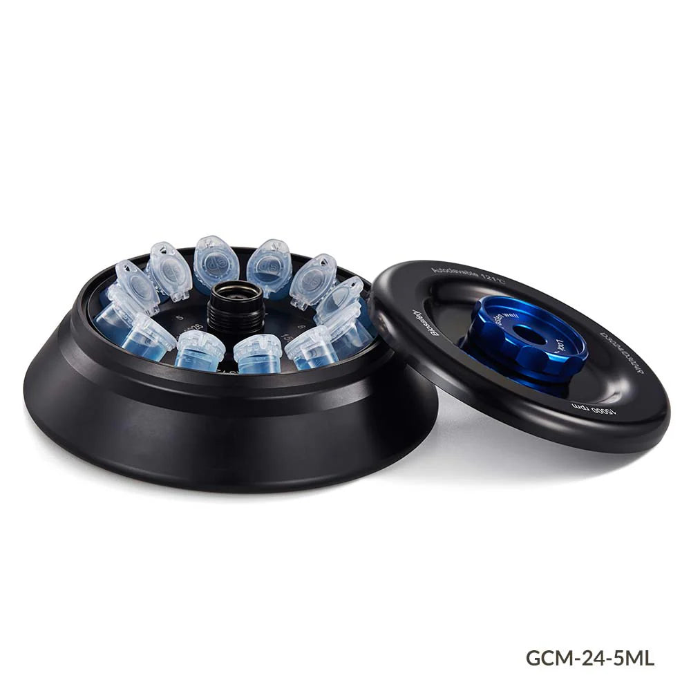 Globe Scientific Accessories for GCH-24, GCM-R-24 & GCM-24 Microcentrifuges | GCH-24-ROT-1.5-2
