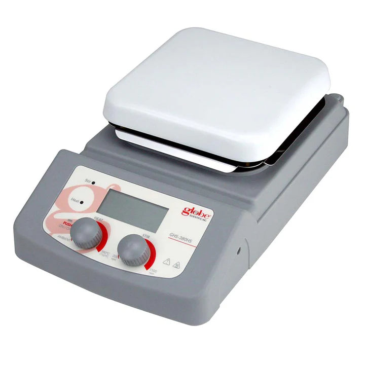 Globe Scientific GHS-380 Group Hotplates & Stirrers | GHS-380H-UK-EU